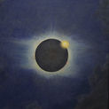 Howard Russell Butler, American, 1856–1934. Solar Eclipse, Lompoc 1923. Oil on canvas. Princeton University, gift of H. Russell Butler Jr. (PP351)